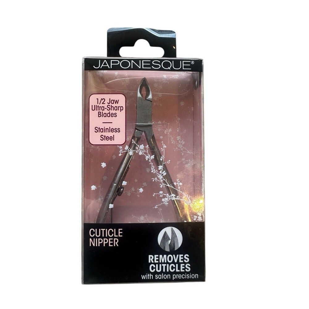 Japonesque Cuticle Nipper Half Jaw Cuticle Nipper Salon Stainless Steel